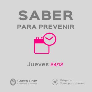 Saber Para Prevenir | Informe Epidemiológico | Jueves 24 de Diciembre