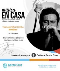 “Música en la Casa”: Transmitirán recitales en vivo durante el fin de semana