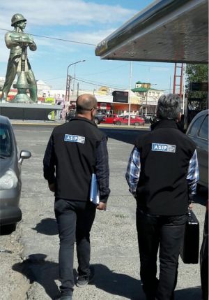 La ASIP finalizó el Plan Anual de Fiscalización 2017 con operativo de control y fiscalización en la localidad de Caleta Olivia
