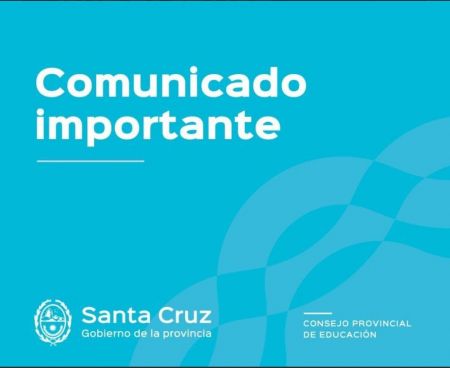 Comunicado del Consejo Provincial de Educación