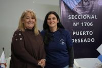 La ministra de Gobierno, Belén Elmiger, recalcó la presencia del Estado en territorio.