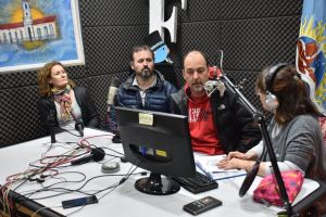 Supervisores Claudio Fernández, Daniel Contreras y Danisa Muruzabal