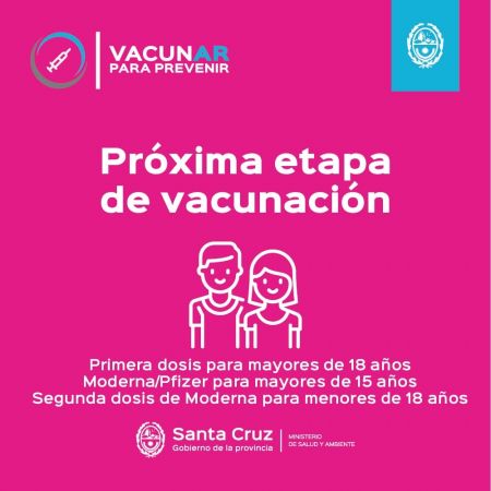 Vacunar para Prevenir: Se habilitaron nuevos turnos para primeras y segundas dosis