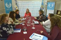 Alicia recibió a representantes del sector pasivo provincial