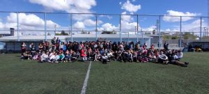 Más de 300 estudiantes participaron de un encuentro de prácticas corporales en Río Gallegos