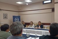 Boggio mantuvo un encuentro institucional con su equipo de trabajo