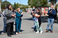 Alicia participó del acto de inauguración del 136º Paseo Aniversario de Río Gallegos