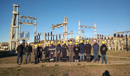 Estudiantes de la EICO realizaron recorrido por la Estación Transformadora de Servicios Públicos