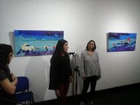 El Complejo Cultural inauguró dos nuevas muestras de artistas santacruceños