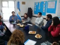 Se concretó reunión con emprendedores de la Economía Social en Caleta Olivia