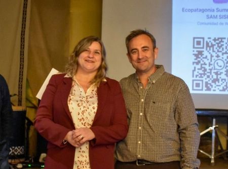 Ministra de Salud Lorena Ross en El Calafate