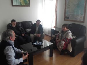 Reunión entre autoridades del CAP y del CPE