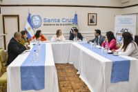 Alicia recibió a autoridades nacionales para dialogar sobre dispositivos duales