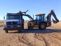 La labor se desarrolla a través del Distrito Vial Perito Moreno.