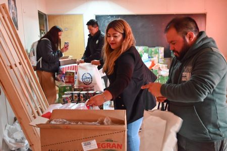 El Gobierno de Santa Cruz refuerza el acompañamiento alimentario en la Cuenca Carbonífera