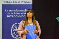 Gallardo remarcó que fortalecer prácticas y trayectorias es clave para la transformación de la Educación Secundaria