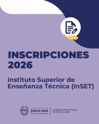 Están abiertas las inscripciones en el Instituto Superior de Enseñanza Técnica