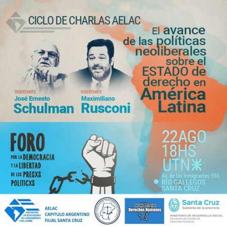 Brindarán una jornada de debate sobre el Estado de derecho en América Latina