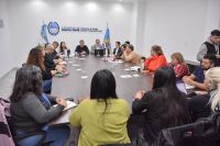 El encuentro tuvo lugar en el Ministerio de Trabajo, Empleo y Seguridad Social de Santa Cruz.