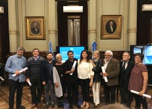 Homenajearon a los Escritores Santacruceños en el Senado de la Nación