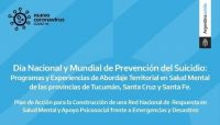 Santa Cruz disertará en el Foro Nacional por el Día Nacional y Mundial de Prevención del Suicidio