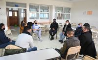 Ultiman detalles para la implementación de Senderos Escolares en el Barrio San Benito de Río Gallegos