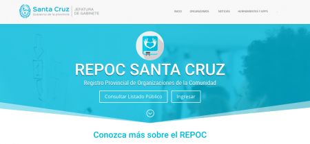 Santa Cruz dio a conocer el Registro Provincial de Organizaciones de la Comunidad