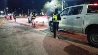 Los operativos se concretaron la noche del pasado viernes en distintos puntos de Río Gallegos.