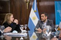 Alicia y Cabandié dialogaron sobre los proyectos ambientales que se impulsan en Santa Cruz