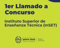 1er Llamado a Concurso para la cobertura de Cargos en el InSET