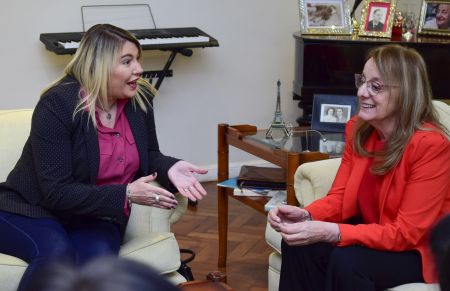 Alicia se reunió con la Gobernadora de Tierra del Fuego