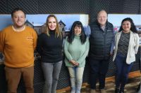 Ricci y Klimenko visitaron Puerto Deseado y destacaron la apertura de la temporada de langostino