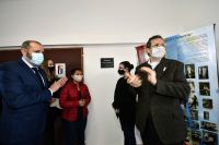 Bodlovic valoró las inauguraciones del Centro Cultural y el Hospital en Piedra Buena