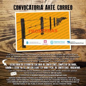 Artes Visuales abrió la convocatoria para la segunda muestra de arte correo
