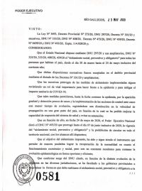 Alicia firmó el Decreto 581/20 que extiende el aislamiento social, preventivo y  obligatorio