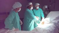 Se realizó la primera cirugía artroscópica de rodilla en el Hospital de Puerto Deseado