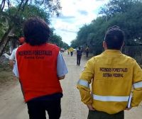 Santa Cruz en alerta: Brigadistas se ponen a disposición para combatir los incendios en la Comarca Andina