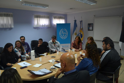 Reunión de trabajo para avanzar con las actividades de los Encuentros #JuventudEnMarcha