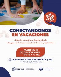 Taller “Conectándonos en Vacaciones”