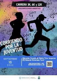 Quedan pocos cupos para la Carrera “Corriendo por la Juventud”