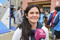 La ministra de Gobierno, Belén Elmiger.