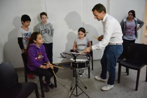 Aníbal Borzone dicta Masterclass de Percusión en Río Gallegos
