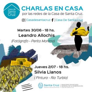 “Charlas en Casa”: Leandro Allochis invita a apreciar sus obras por internet