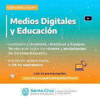 Se encuentra abierta la preinscripción a la Diplomatura en Medios Digitales y Educación