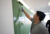 Vidal mandó a pintar escuelas a todo el Gabinete Provincial