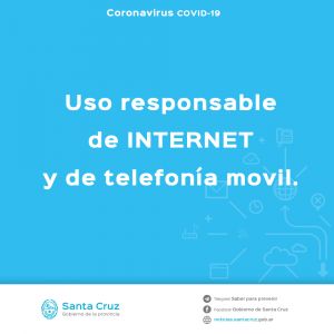 Uso responsable de Internet y telefonía celular