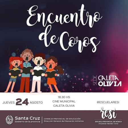 La Escuela Provincial de Música Re Si invita a los ciclos de encuentros musicales