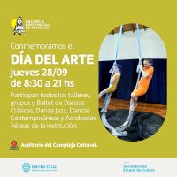 La Escuela Provincial de Danzas conmemorará el Día del Arte