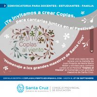 Festival “Coplas al viento”: Hasta el 27 de septiembre abierta la convocatoria para presentar las creaciones