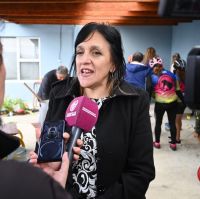 Santa Cruz homenajeó a la submarinista Eliana Krawczyk